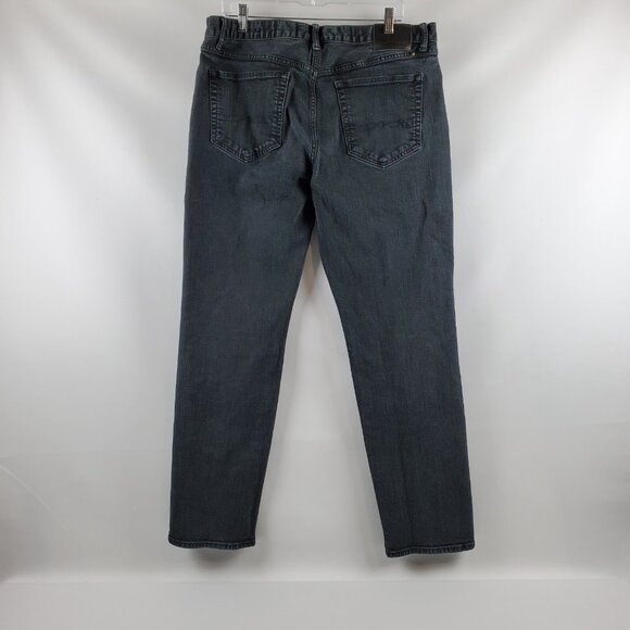 Lucky Brand Mens Too Tough To Die Button Fly Jeans Heritage Slim Black 37X32 - Picture 2 of 12